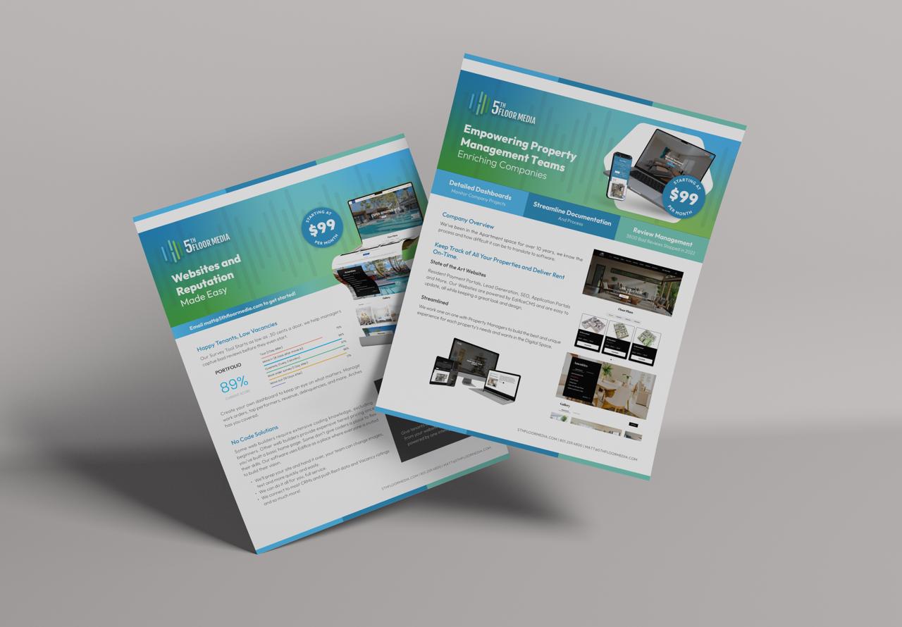 Flyer Mockup - 5th Floor Media