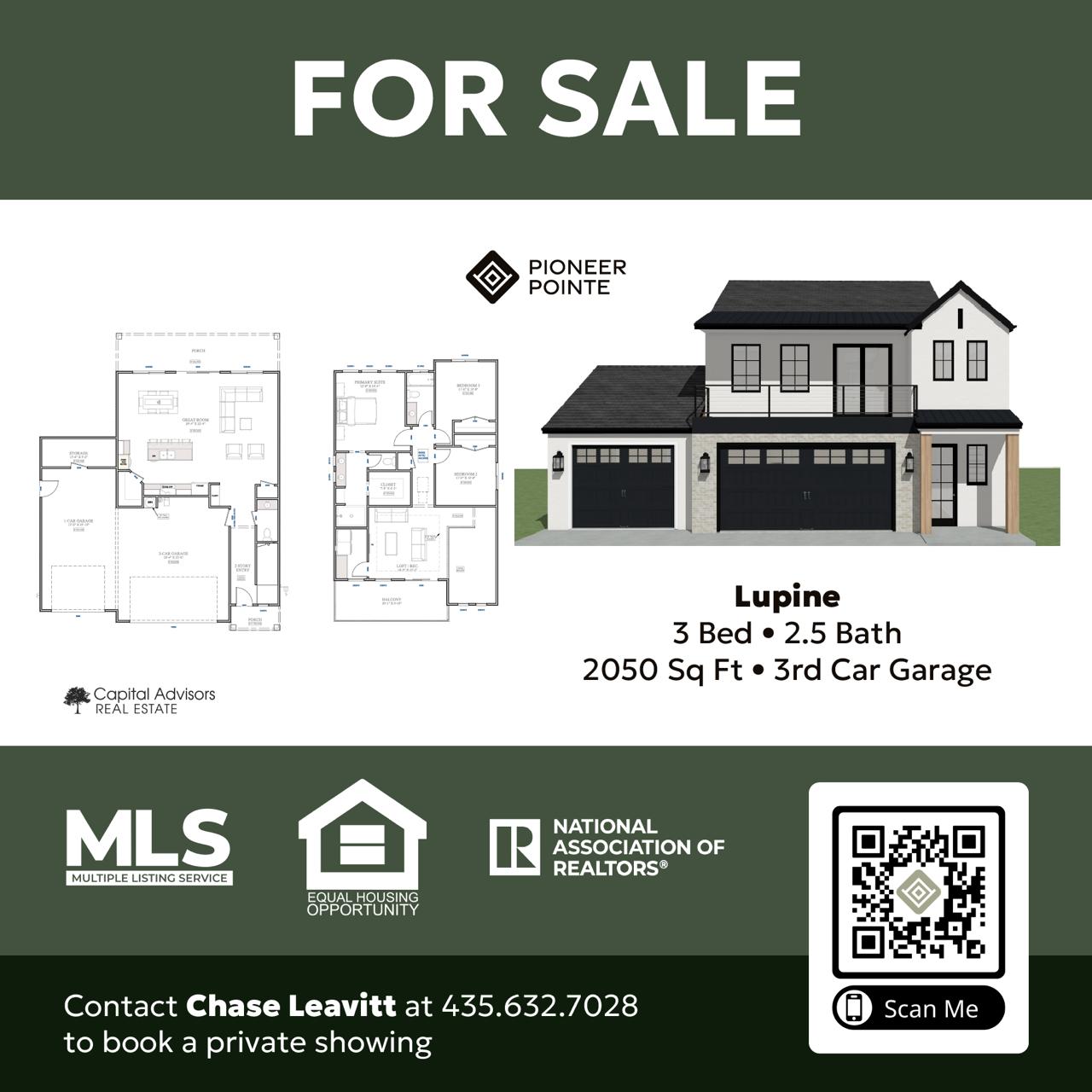 Pioneer Pointe Lupine Model Floor Plan and House for Sale - 5th Floor Media